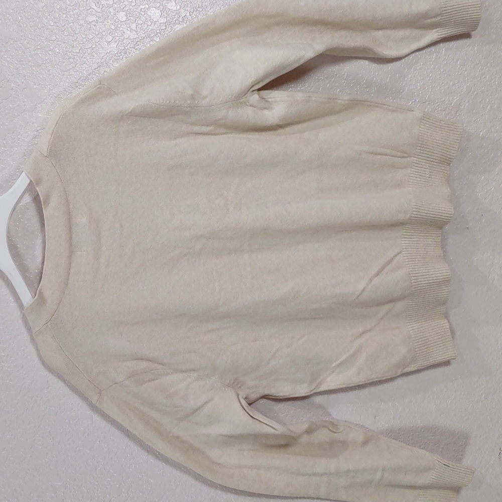 Goodfellow & Co Cream, Size L,Cardigan with Button Accents - Picture 10 of 17